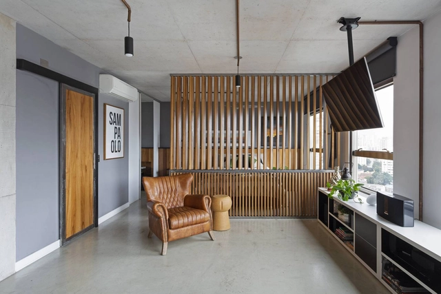 Apartamento Aleixo Garcia / Antonio Armando de Araújo - Arquitetura e Design - Fotografia de Interiores, Interiores De Apartamentos, Cozinha, Viga, Fachada, Corrimão, Cadeira, Bancada, Mesa