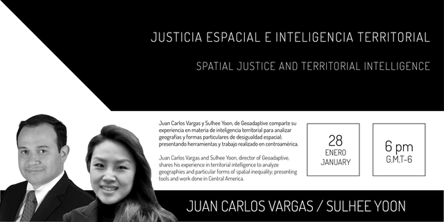 Conversatorio: Justicia Espacial e Inteligencia Territorial - Imagen Principal