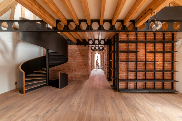 Loft in Marvila / RA+TR arquitectos - Interior Photography, Apartment Interiors, Beam, Door