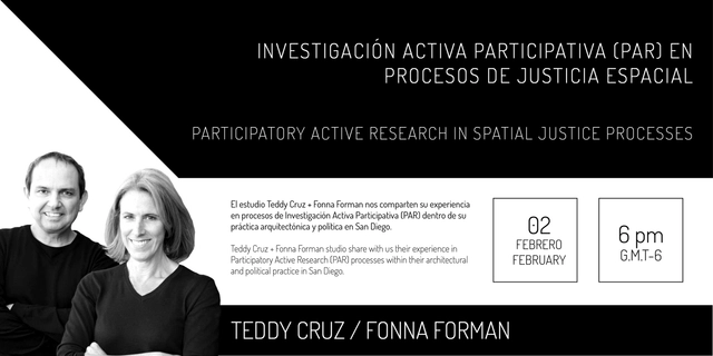 Conversatorio: Investigación Activa Participativa (PAR) en Procesos de Justicia Espacial - Imagen Principal