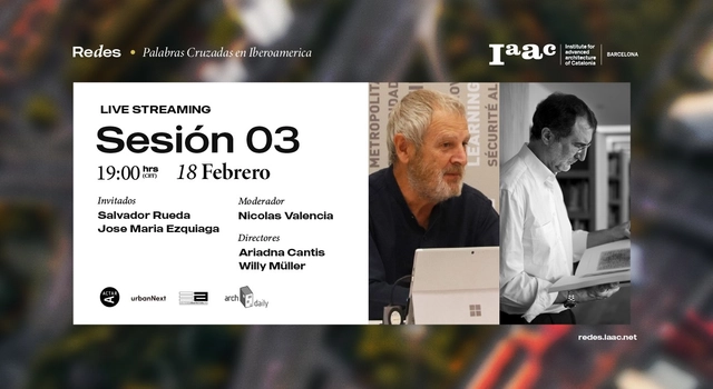 Tercera Sesión de Redes IAAC: Táctico-Estratégico, una charla sobre urbanismo - Imagen Principal