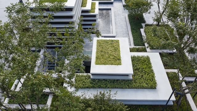 尚博金融中心景观设计 / ASPECT Studios - 建筑图, 景观设计