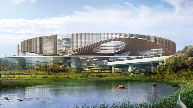 OMA vence concurso para a nova Cidade da Ciência de Chengdu, China - Imagem de Destaque
