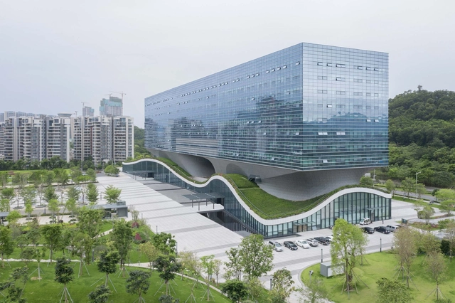 深圳光明公共服务平台 / 筑博设计 - 建筑图, 其他公共行政建筑