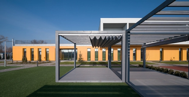 Kindergarten Obukhivka / Valentirov & Partners - Exterior Photography, Sustainability