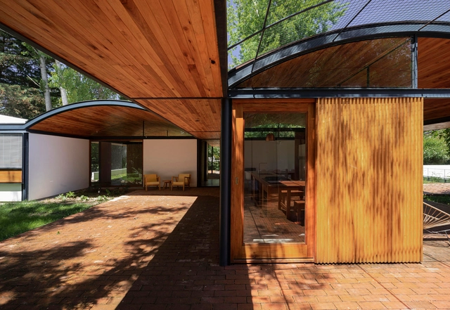 维萨拱顶住宅 / Francisco Farias Arquitecto y Asociados - 室内图, 独立住宅, 门