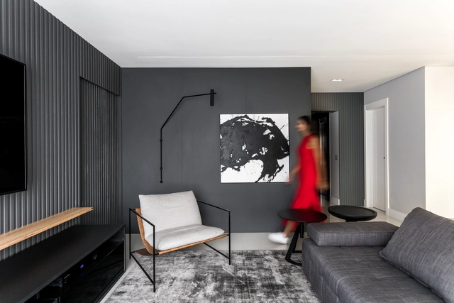 Apartamento Tomate  / NK Arquitetura - Fotografia de Interiores, Interiores De Apartamentos, Dormitório, Iluminação