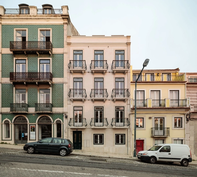 Edificio Campo Mártires da Pátria 103 / Pedro Carrilho Arquitectos - Fotografía exterior, Renovación