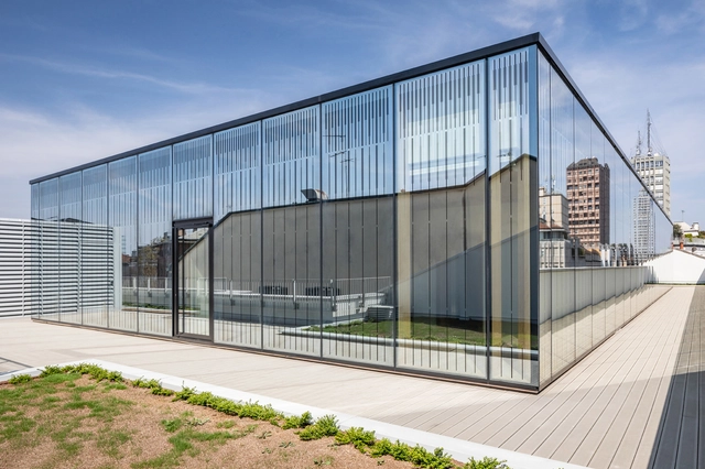 美国驻米兰领事馆改造，Principe Amedeo 5 / Vittorio Grassi Architetto & Partners - 建筑图, 可持续发展, 表皮