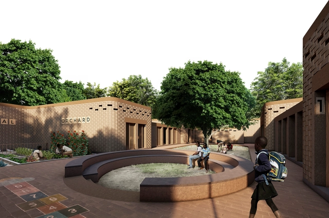 Arquitectos de Colombia ganadores del concurso Escuela Primaria en Senegal: Sambou Toura Drame - Imagen Principal