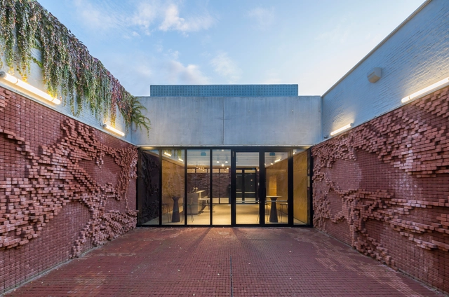 Arts Center nOna / dmvA - Exterior Photography, Cultural Interiors, Door