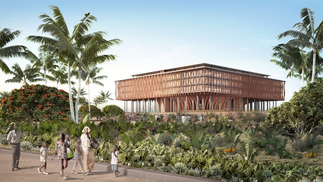 Kéré Architecture propone un nuevo diseño para la Asamblea Nacional de Benin en Porto-Novo - Imagen Principal