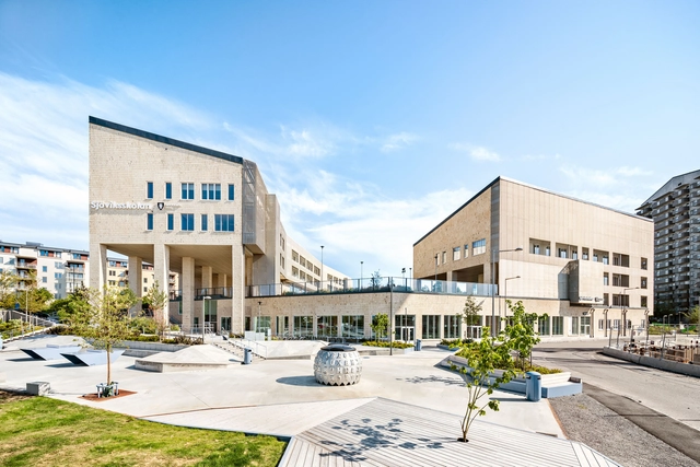 瑞典舍维克斯科兰学校 / Max Arkitekter - 建筑图, 小学及初中