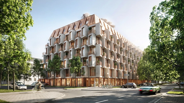 UNStudio apresenta nova proposta de habitações flexíveis em Munique - Imagem de Destaque