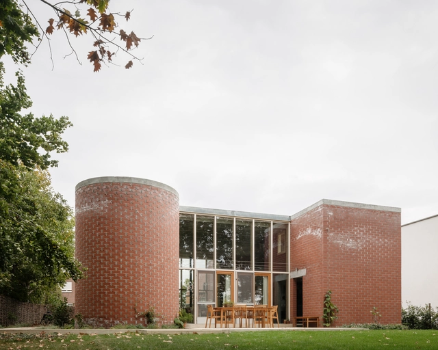 比利时砖间宅 / BLAF Architecten - 建筑图, 独立住宅
