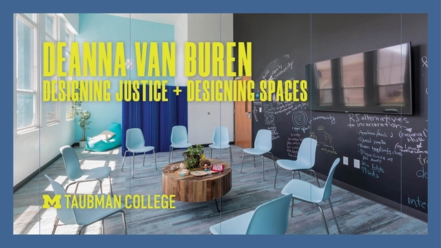 Lecture & Panel: Deanna Van Buren, Designing Justice + Designing Spaces (DJDS) - Featured Image