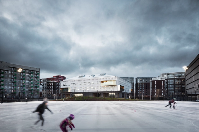 Jätkäsaari Comprehensive School / AOR Architects - Exterior Photography, Schools , Facade
