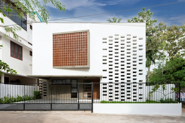 White Skube House / Srijit Srinivas Architects - Exterior Photography, Houses