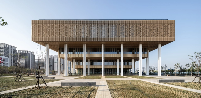 台南公共图书馆 / Mecanoo + 张玛龙陈玉霖联合建筑师 - 建筑图, 图书馆, 表皮