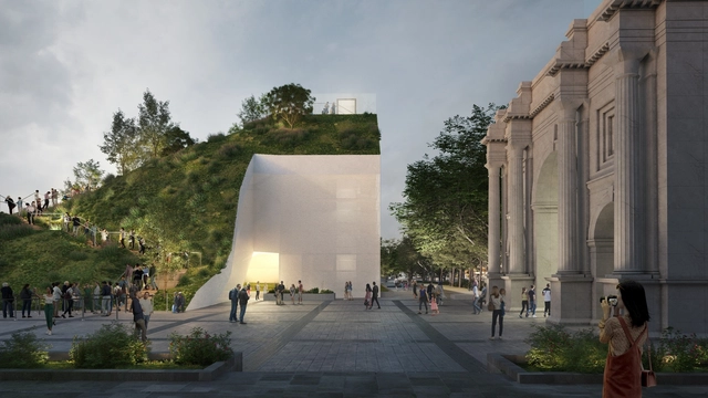 MVRDV diseña una instalación topográfica temporal en el centro de Londres - Imagen Principal