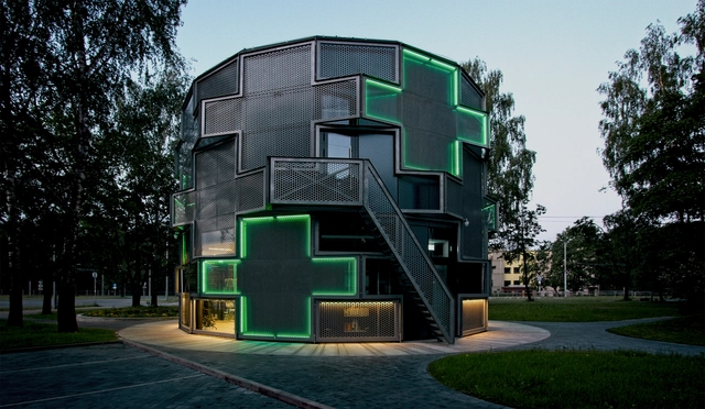 拉脱维亚圆筒药房 / Substance - 建筑图, 地标建筑 & 纪念性建筑, 表皮
