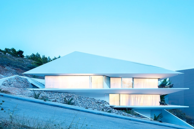 山脚下的钻石之家 / 314 Architecture Studio - 建筑图, 独立住宅, 表皮