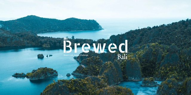 Brewed Bali - Beach themed café design challenge - Featured Image