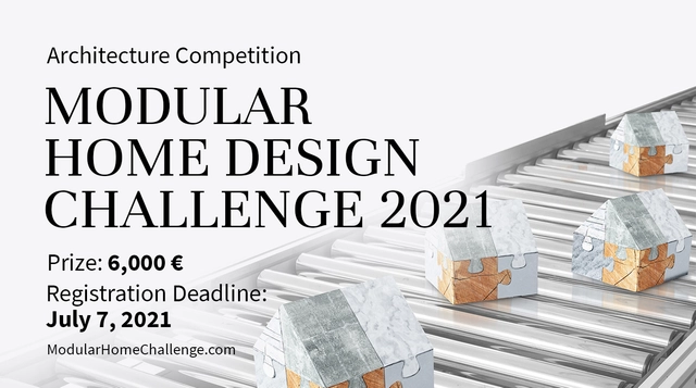 Modular Home Design Challenge 2021 - Featured Image