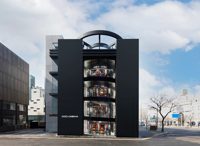 D&G首尔旗舰店 / 让·努维尔工作室 - 建筑图, 零售室内设计, 表皮