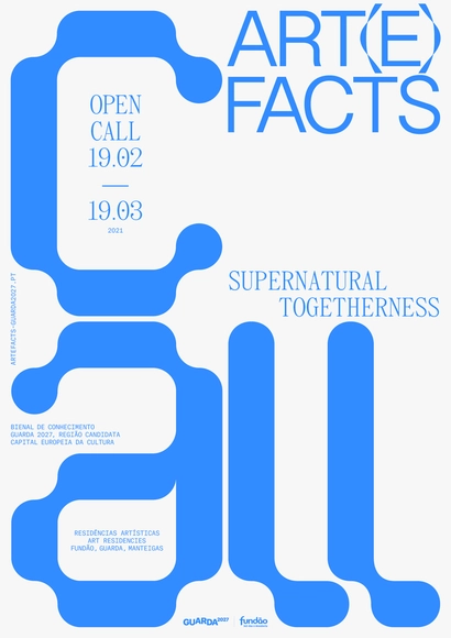 Art(e)facts 2021: Supernatural Togetherness
abre candidaturas para duas residências artísticas - Imagem de Destaque
