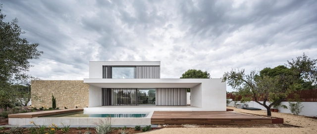 Vivienda UP52. La casa de los almendros / Viraje Arquitectura - Fotografía exterior, Casas, Fachada, Puerta