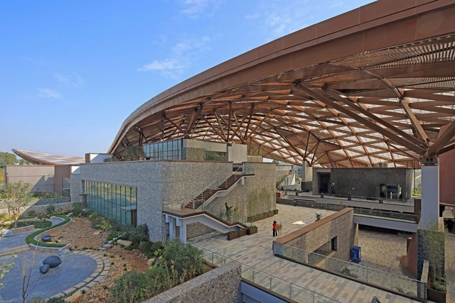 南宁园博园园林艺术馆 / 中国建筑设计研究院 - 建筑图, 展览中心, 表皮