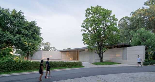深圳莲花山公园展示中心 / 深圳华汇设计 - 建筑图, 展馆