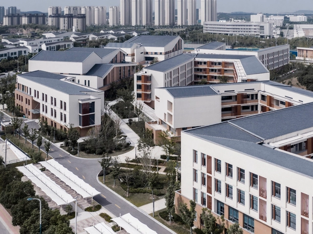 江苏省苏州实验中学科技城校 / 启迪设计 - 建筑图, 小学及初中
