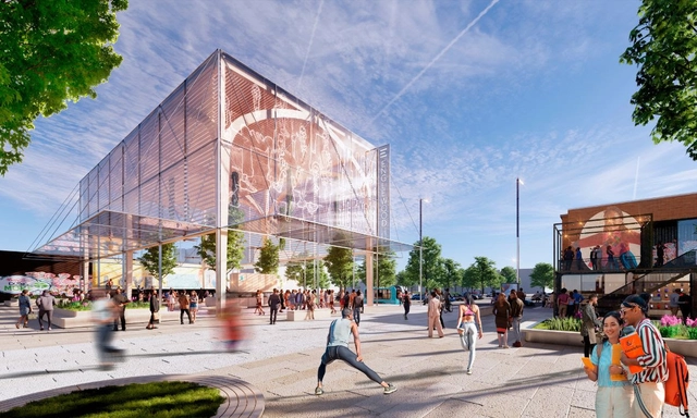 SOM e TnS Studio projetam centro comunitário na zona sul de Chicago - Imagem de Destaque
