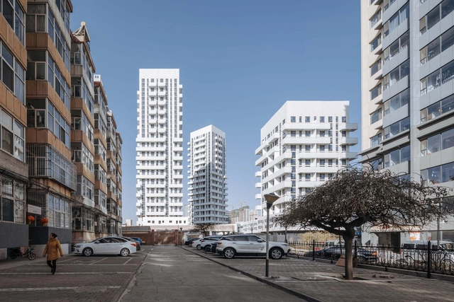 山西长治 Y-Loft City / 叠术建筑 - 建筑图, 公寓