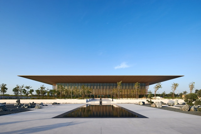 沙迦智慧之家图书馆及文化中心 / Foster + Partners - 建筑图, 文化中心, 表皮