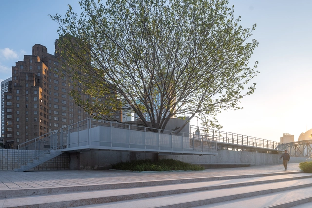 介亭 / 同济原作设计工作室 - 建筑图, 景观建筑, 表皮, 楼梯