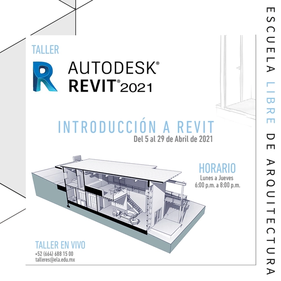 Introducción a REVIT 2021 - Imagen Principal