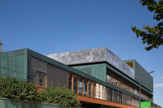 法国巴丹特校园 / YOONSEUX Architectes - 建筑图, 中小学校, 表皮
