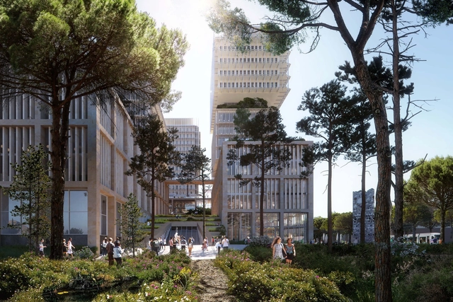 Leclercq Associés, Nicolas Laisné e Clément Blanchet vencem concurso para o novo Centro Administrativo Regional da Sicilia - Imagem de Destaque