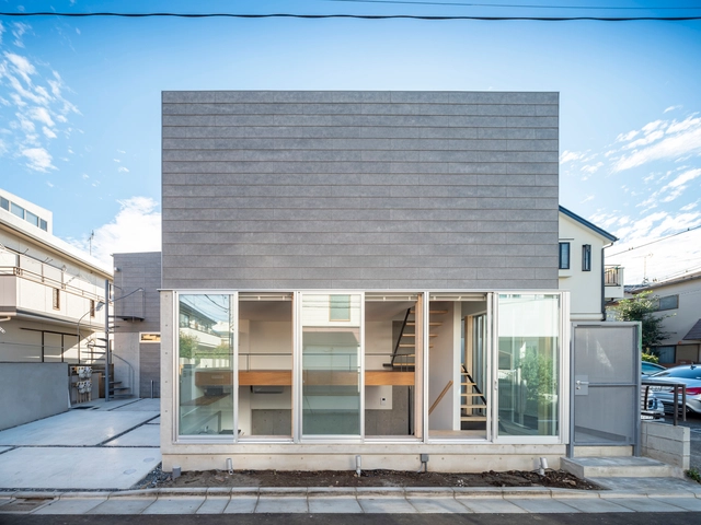 东京 RK_FLAT公寓 / Be-Fun Design + 松本悠介建筑设计事务所 - 建筑图, 公寓, 门