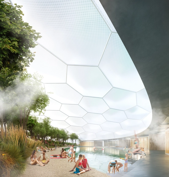 Carlo Ratti Associati projeta série de ilhas termais para Helsinki - Imagem de Destaque