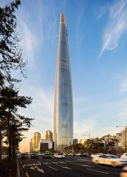 乐天世界塔 / KPF - 建筑图, 市场