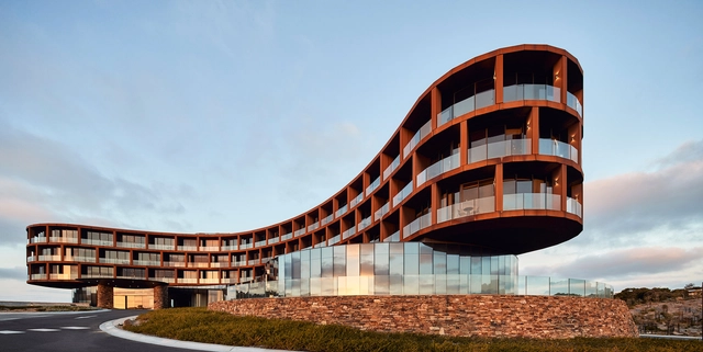 RACV人字度假酒店  / Wood Marsh - 建筑图, 酒店, 表皮