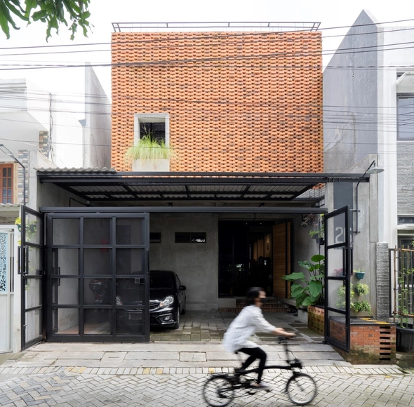 印尼砖砌住宅 Trapezioma / Andyrahman Architect - 建筑图, 更新项目
