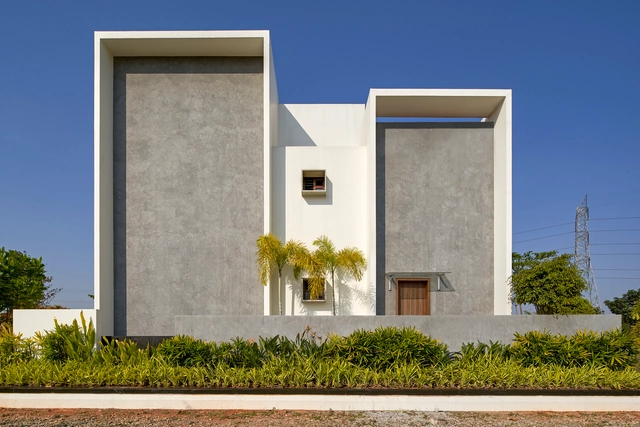 Casa enmarcada / Crest Architecture - Fotografía exterior, Casas