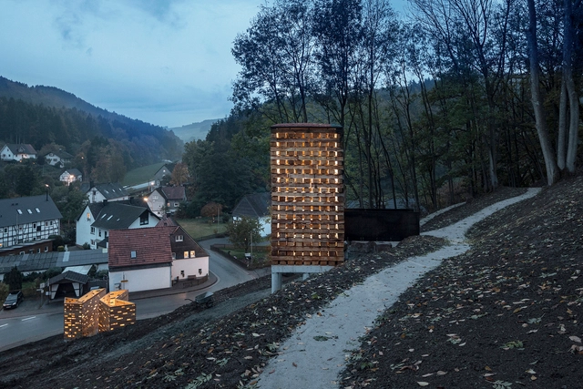 Unterholz and Oberholz Installations / Christoph Hesse Architects - Exterior Photography, Installation