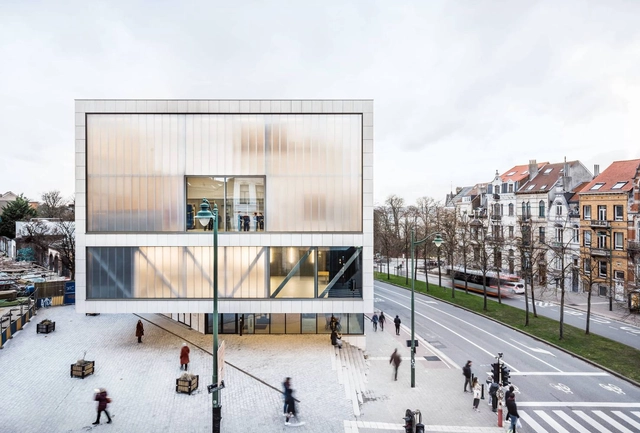 Centr’Al 社区活动中心 / B-architecten - 建筑图, 社区建筑, 表皮