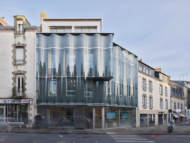 Oficinas de GIBOIRE Morbihan / a/LTA - Fotografía exterior, Edificio De Oficinas, Fachada